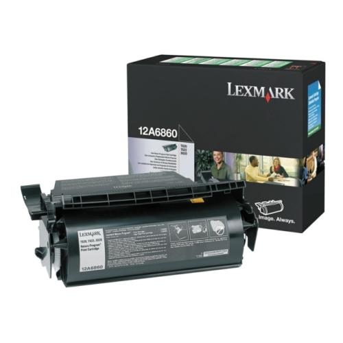 Lexmark Toner svart (12A6860 / 0012A6860) (Return)