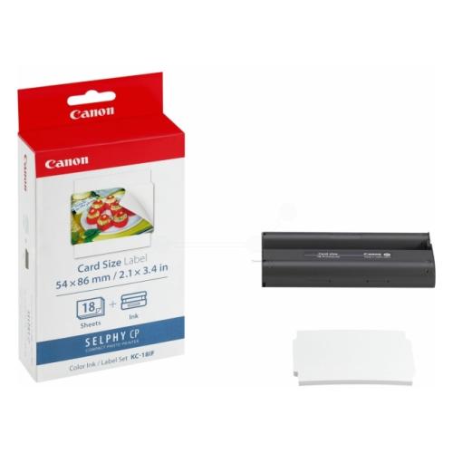 Canon Foto Stickers färg (7741A001 / KC18IF)