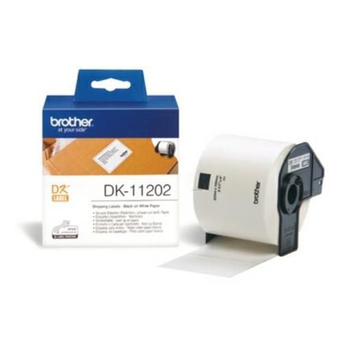 Brother Etiketter vit (DK11202)