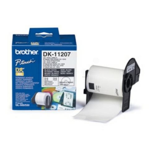 Brother Etiketter vit (DK11207)