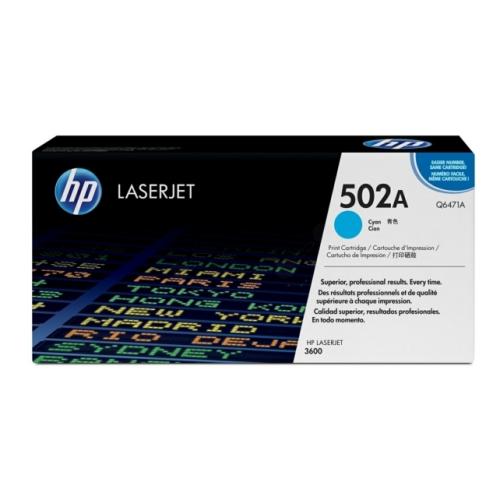 HP Toner cyan (Q6471A / 502A)