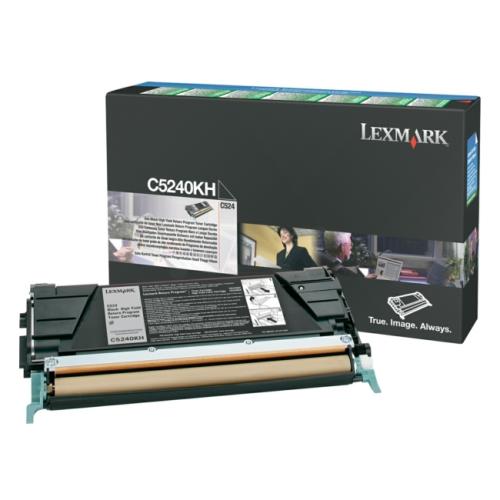 Lexmark Toner svart (C5240KH / 00C5240KH) (Return)