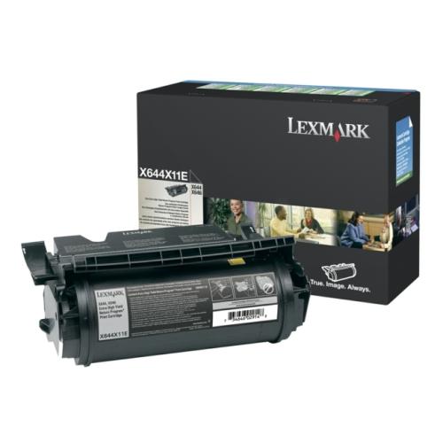 Lexmark Toner svart (X644X11E / 0X644X11E) (Return, hög kapacitet)