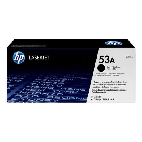 HP Toner svart (Q7553A / 53A)