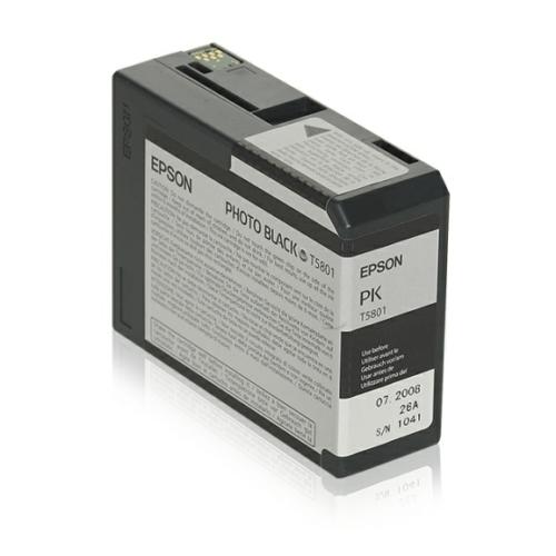 Epson Bläckpatron svart foto (C13T580100 / T5801)