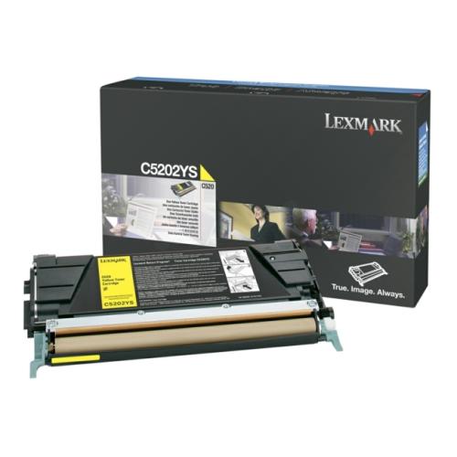 Lexmark Toner gul (C5202YS / 00C5202YS)