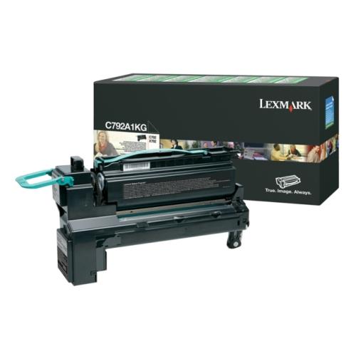 Lexmark Toner svart (C780A1KG / 0C780A1KG) (Return)