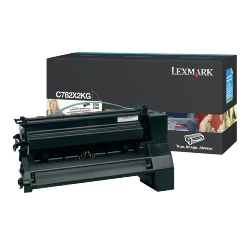 Lexmark Toner svart (C782X2KG / 0C782X2KG) (hög kapacitet)