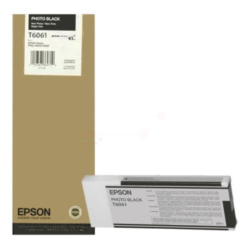 Epson Bläckpatron svart foto (C13T606100 / T6061)