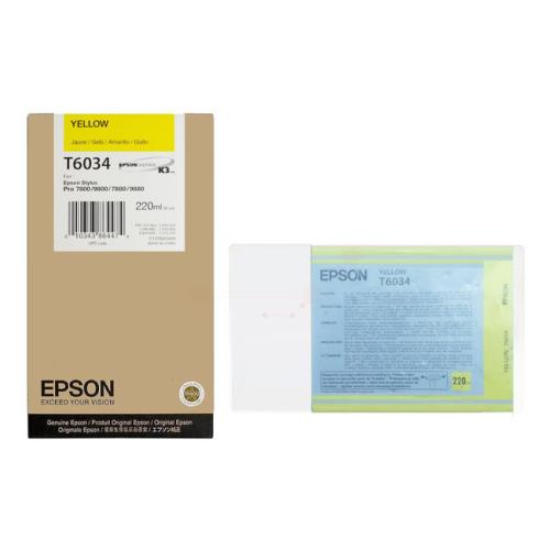 Epson Bläckpatron gul (C13T603400 / T6034)