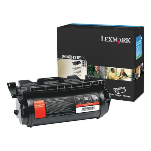Lexmark Toner svart (X642H31E / 0X642H31E)