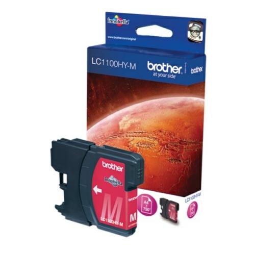 Brother Bläckpatron magenta (LC1100HYM) (hög kapacitet)