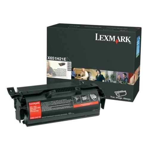 Lexmark Toner svart (X651H21E / 0X651H21E)
