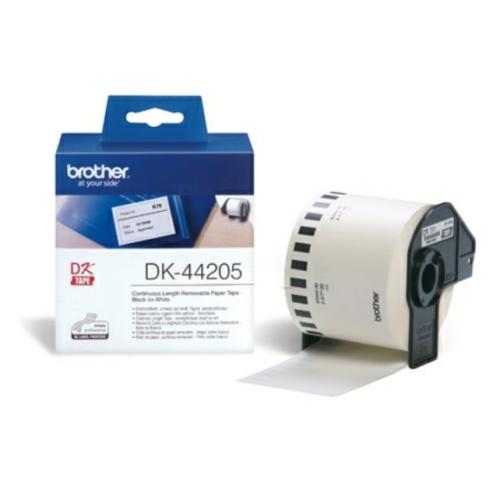 Brother Etiketter vit (DK44205), 62mm