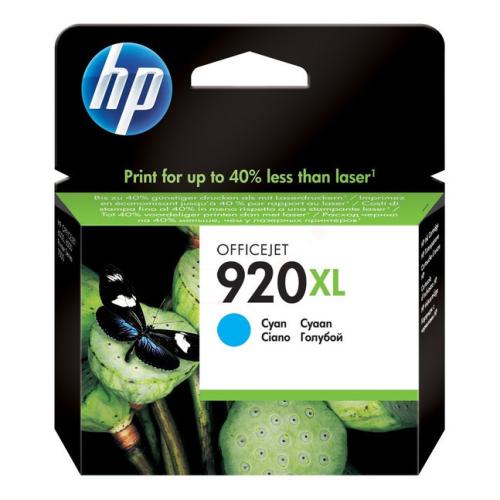 HP Bläckpatron cyan (CD972AE / 920XL) (hög kapacitet)