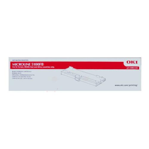 Oki Färgband svart (43821103)