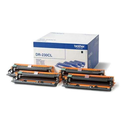 Brother Trumma svart / cyan / magenta / gul (DR230CL) (value kit)