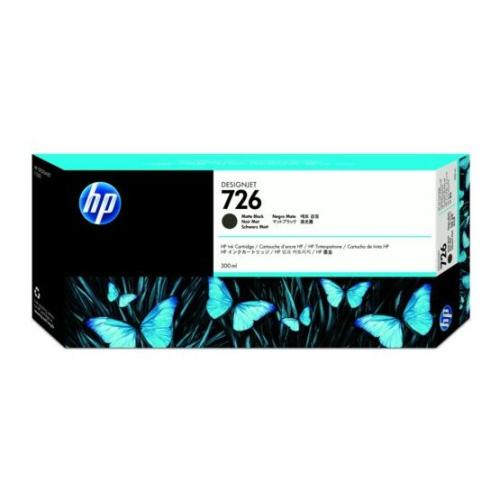HP Bläckpatron svart matt (CH575A / 726)