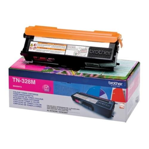 Brother Toner magenta (TN328M) (hög kapacitet)