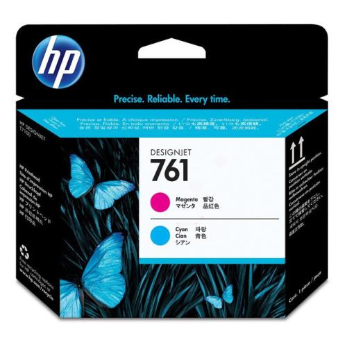 HP Skrivarhuvud cyan / magenta (CH646A / 761)