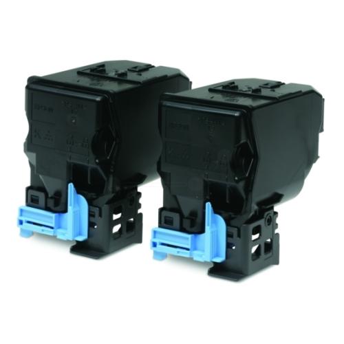 Epson Toner svart (C13S050594 / S050594) (Tvåpack)