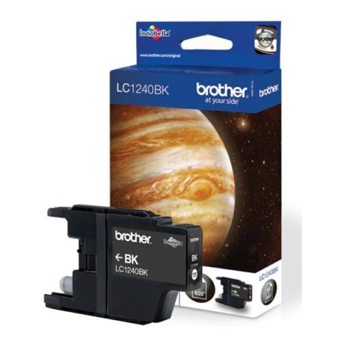 Brother Bläckpatron svart (LC1240BK) (hög kapacitet)