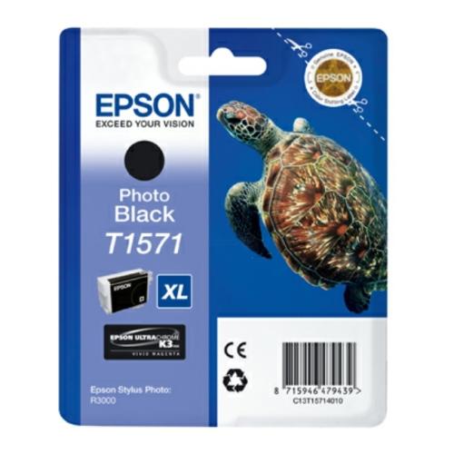 Epson Bläckpatron svart foto (C13T15714010 / T1571)