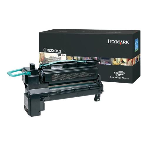 Lexmark Toner svart (C792X2KG / 0C792X2KG) (hög kapacitet)