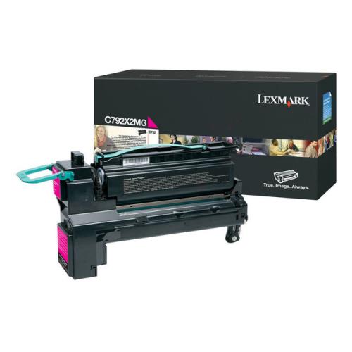 Lexmark Toner magenta (C792X2MG / 0C792X2MG) (hög kapacitet)