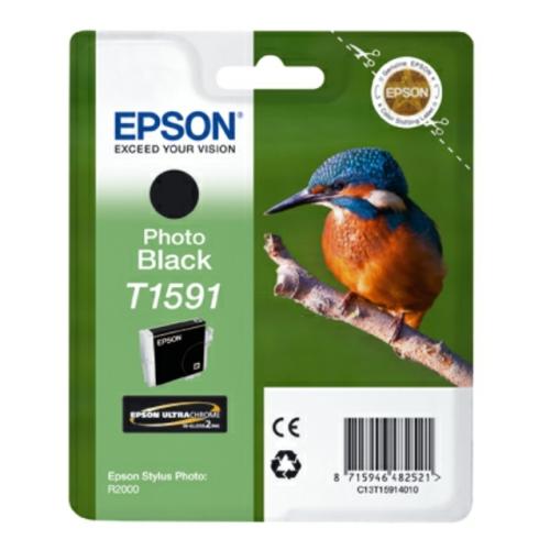 Epson Bläckpatron svart foto (C13T15914010 / T1591)