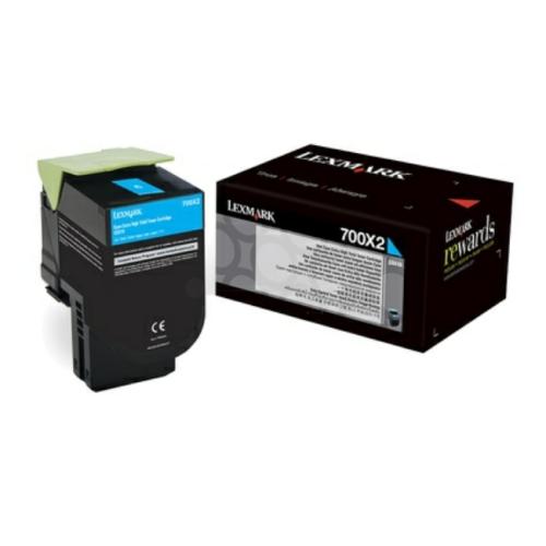 Lexmark Toner cyan (70C0X20 / 700X2)