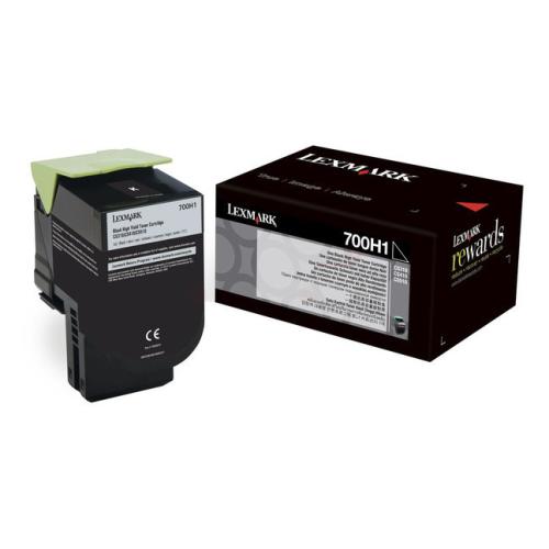 Lexmark Toner svart (70C0H10 / 700H1)
