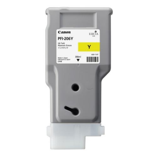 Canon Bläckpatron gul (5306B001 / PFI206Y)