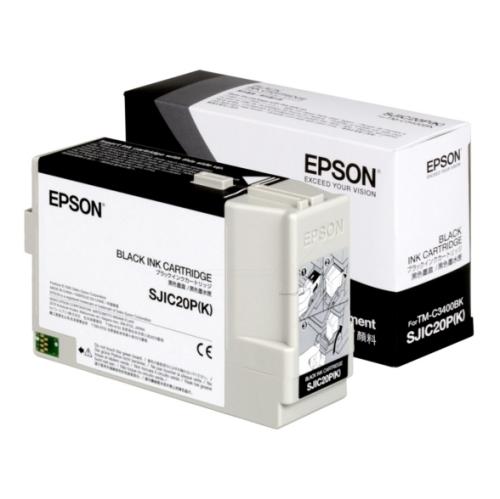 Epson Bläckpatron svart (C33S020490 / SJIC20P(K))
