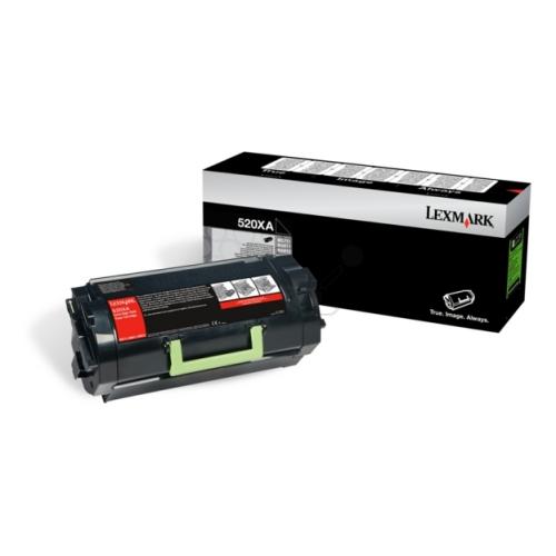 Lexmark Toner svart (52D0XA0 / 520XA) (hög kapacitet)