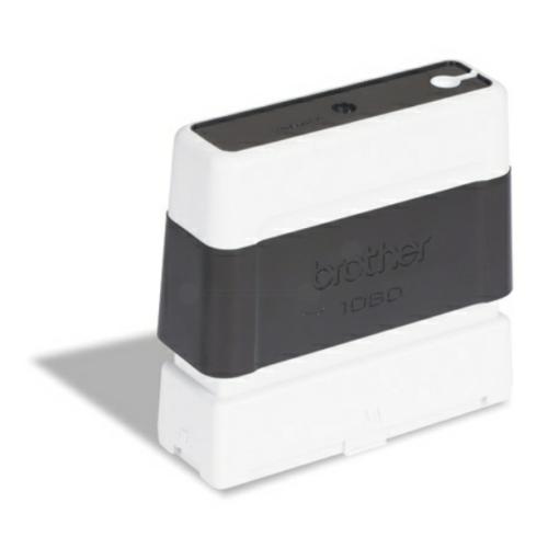Brother Stamps svart (PR1060B6P / 10x60mm)