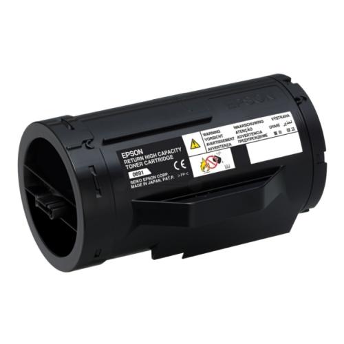 Epson Toner svart (C13S050691 / 0691) (Return, hög kapacitet)
