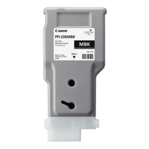 Canon Bläckpatron svart matt (5302B001 / PFI206MBK)