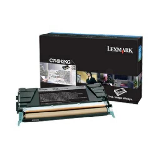 Lexmark Toner svart (C746H2KG / 0C746H2KG)
