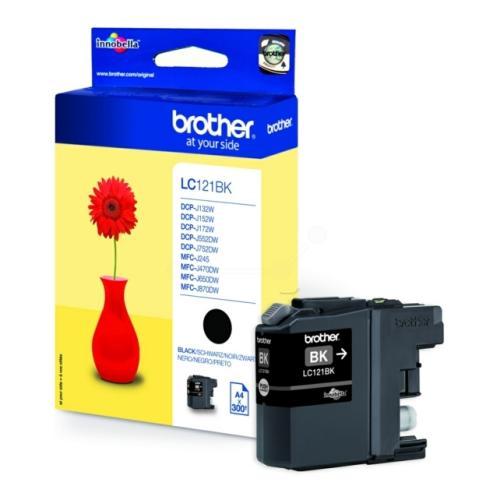 Brother Bläckpatron svart (LC121BK)