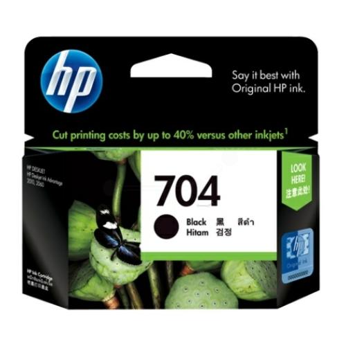 HP Bläckpatron svart (CN692AE / 704)
