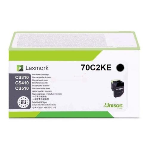 Lexmark Toner svart (70C20KE / 702K)