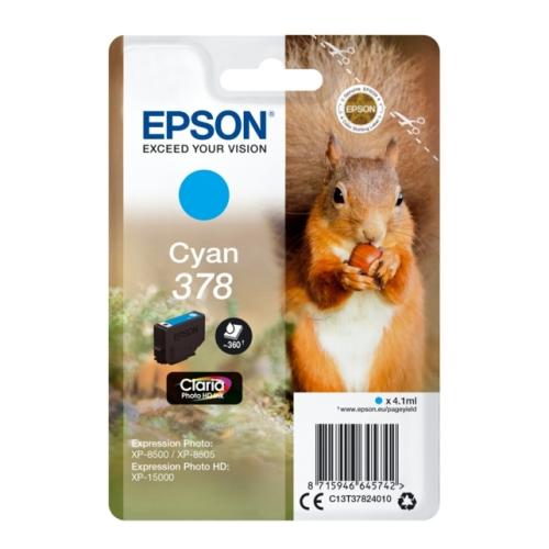 Epson Bläckpatron cyan (C13T37824010 / 378)