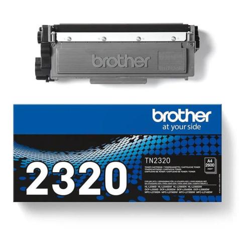 Brother Toner svart (TN2320) (hög kapacitet)