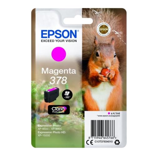 Epson Bläckpatron magenta (C13T37834010 / 378)