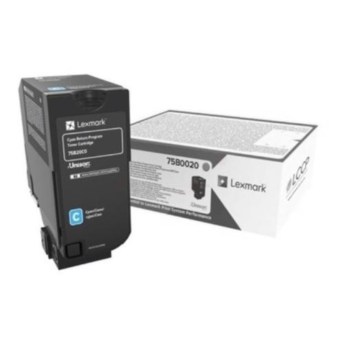 Lexmark Toner cyan (75B0020 / 075B0020)