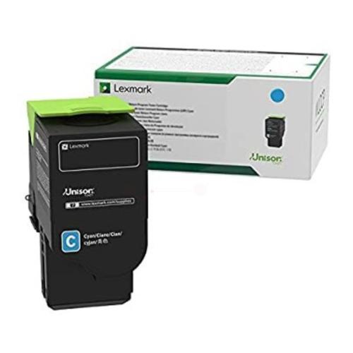 Lexmark Toner cyan (78C0X20 / 078C0X20) (hög kapacitet)