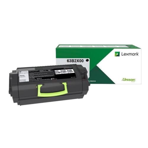 Lexmark Toner svart (63B2X00 / 063B2X00) (Return, hög kapacitet)