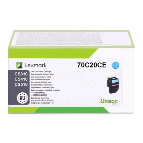 Lexmark Toner cyan (70C20CE / 702C)
