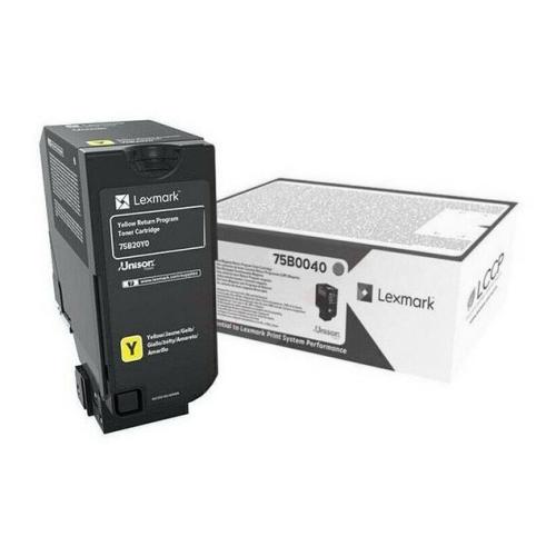 Lexmark Toner gul (75B0040 / 075B0040)